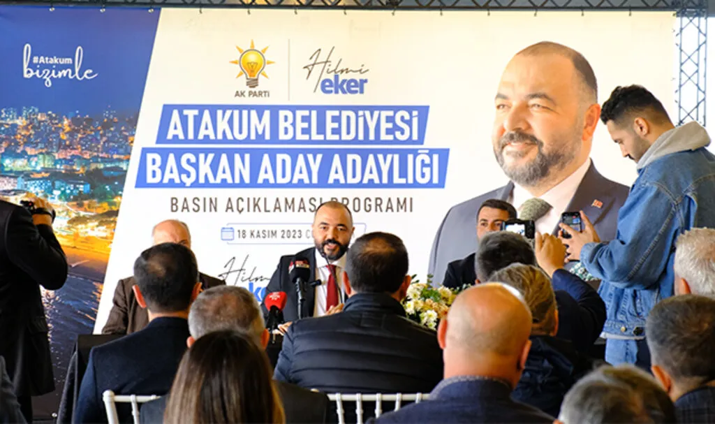Hilmi EKER Atakum Belediye Başkanlığı Aday Adaylığını açıkladı!