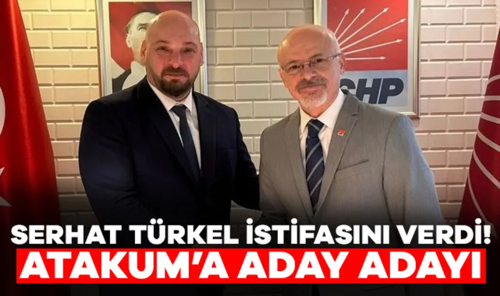 CHP Atakum İlçe Başkanı Serhat Türkel, Belediye Başkanlığı İçin İstifasını Verdi
