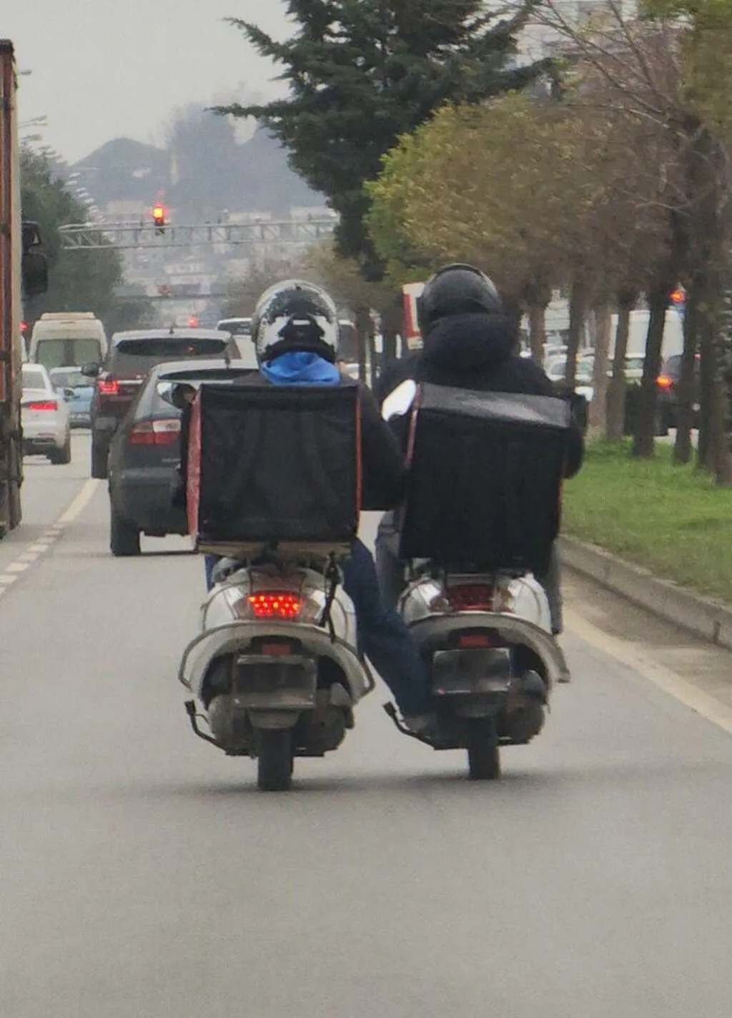 Böyle Çekilmişlerdi Motorsiklet Sürücülerine Ceza