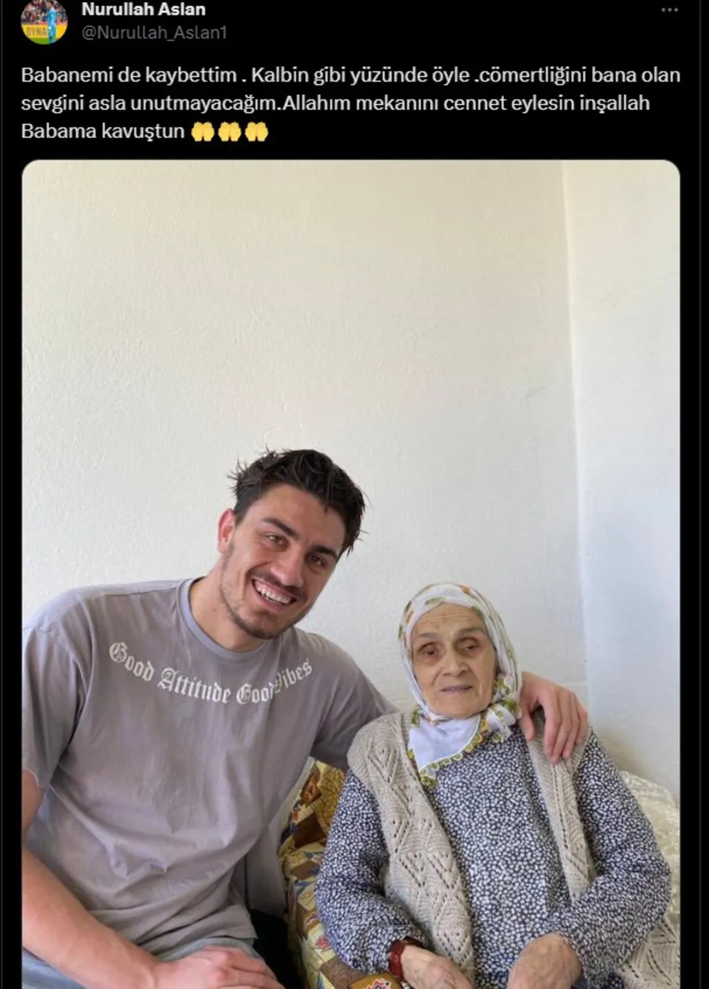 Samsunlu Futbolcu Nurullah Aslan'ın Acı Günü