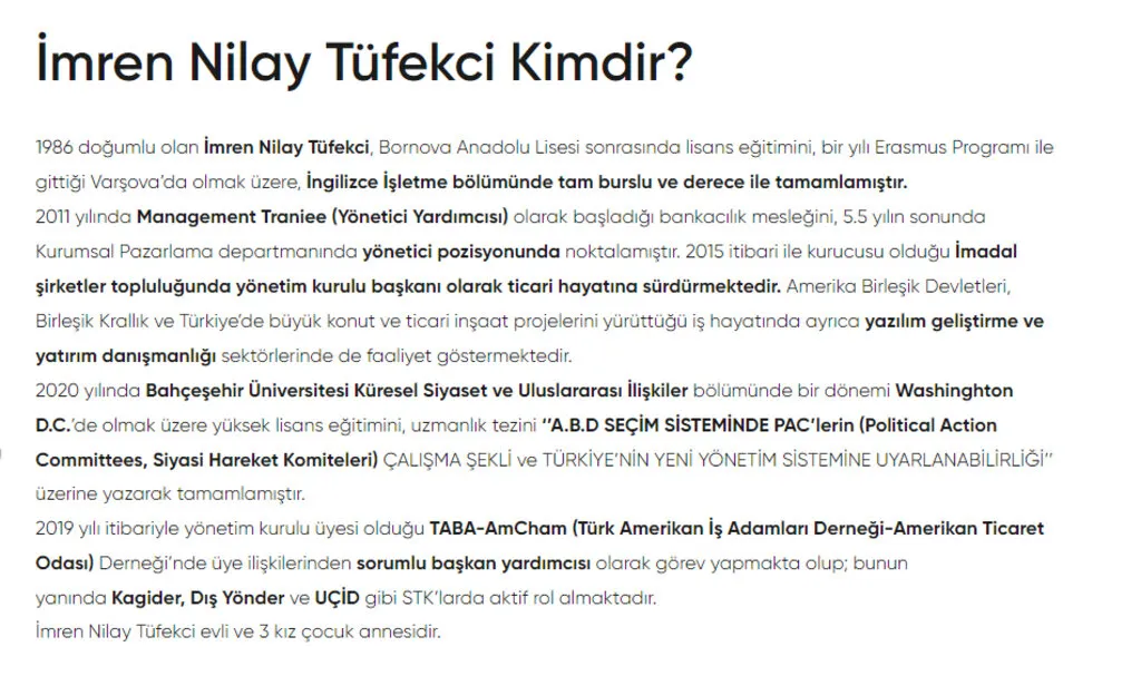 İYİ Parti'den Samsun Büyükşehir'e İmren Nilay Tüfekçi Aday