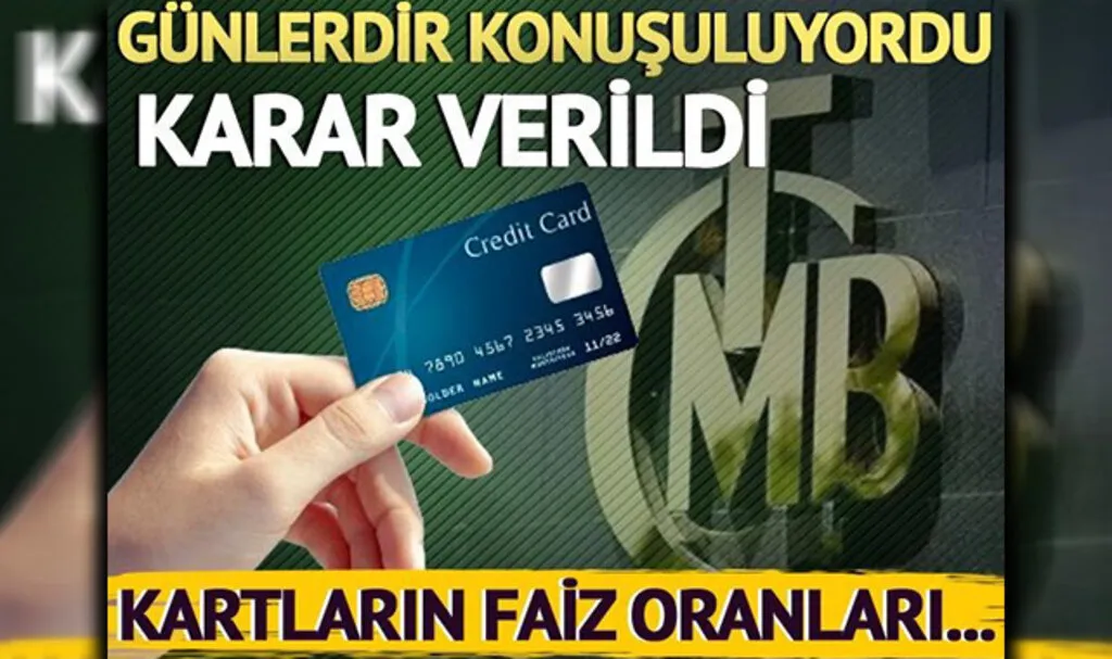 Kredi kartı faiz oranları ne oldu? Merkez Bankası faiz kararı sonrası herkes bunu merak ediyordu: Kasım ayından bu yana…