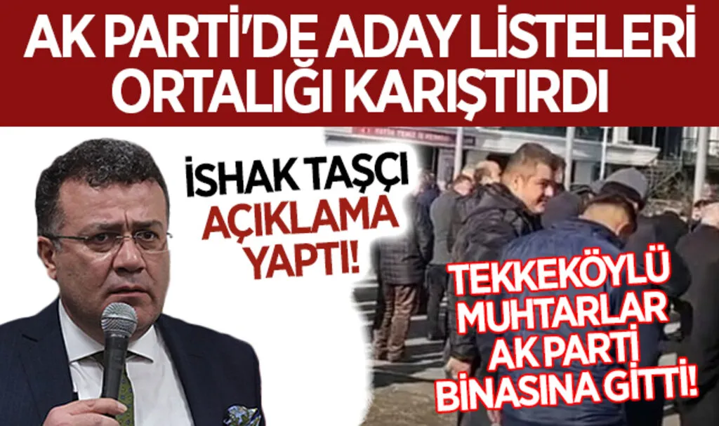 AK Parti'de Aday Listeleri Ortalığı Karıştırdı