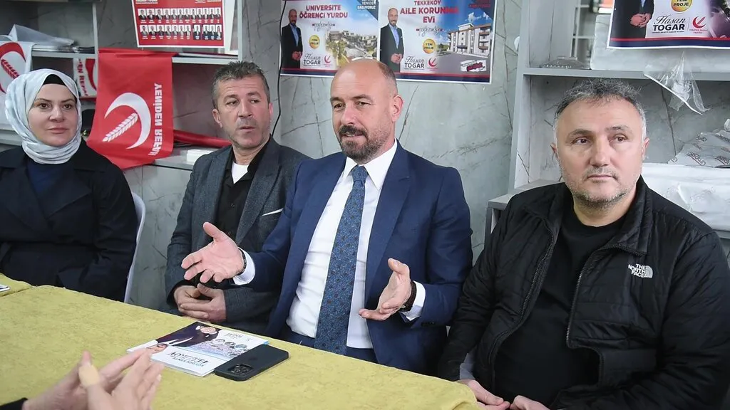Tekkeköy Belediye Başkanı Hasan Togar'dan Çiğdem Karaaslan'a 2019 Hatırlatması
