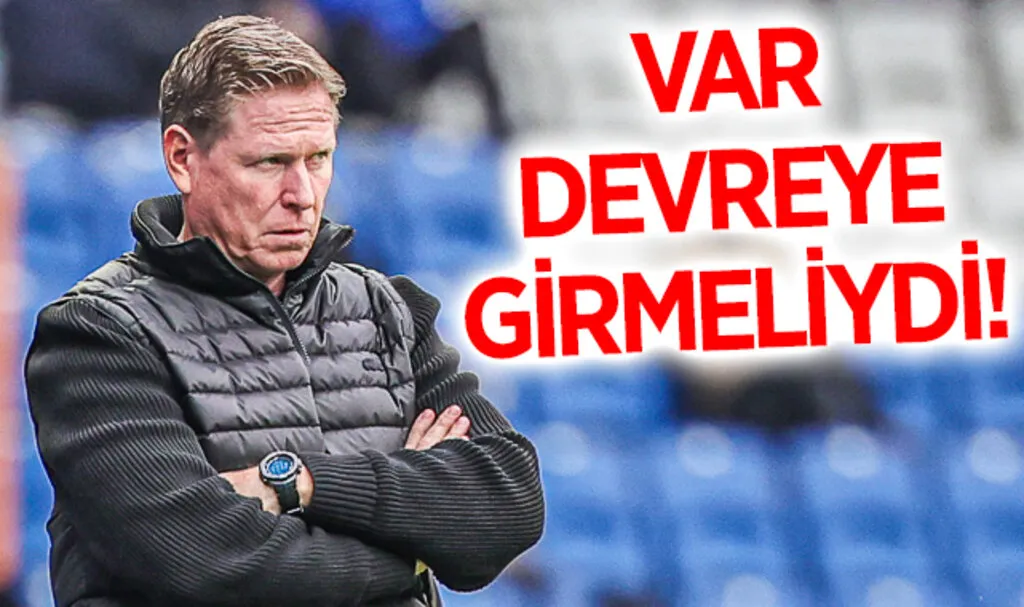 Samsunspor Teknik Direktörü Markus Gisdol: Hakemin Gözünün Önünde Oldu!