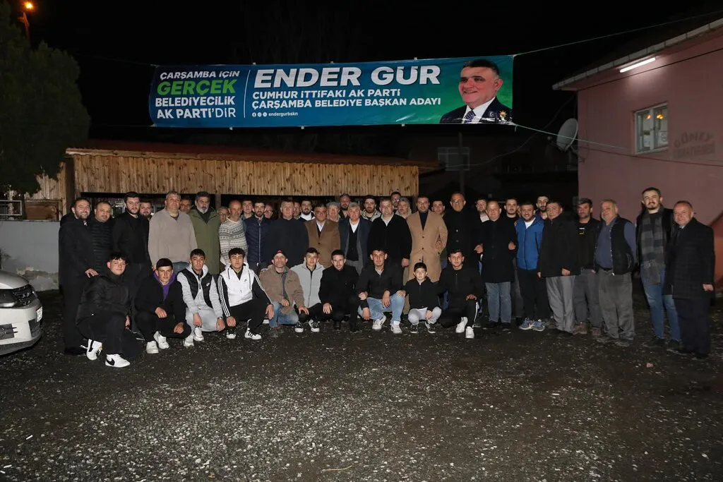 Çarşambalılar Ender Gür'ü Bağrına Bastı