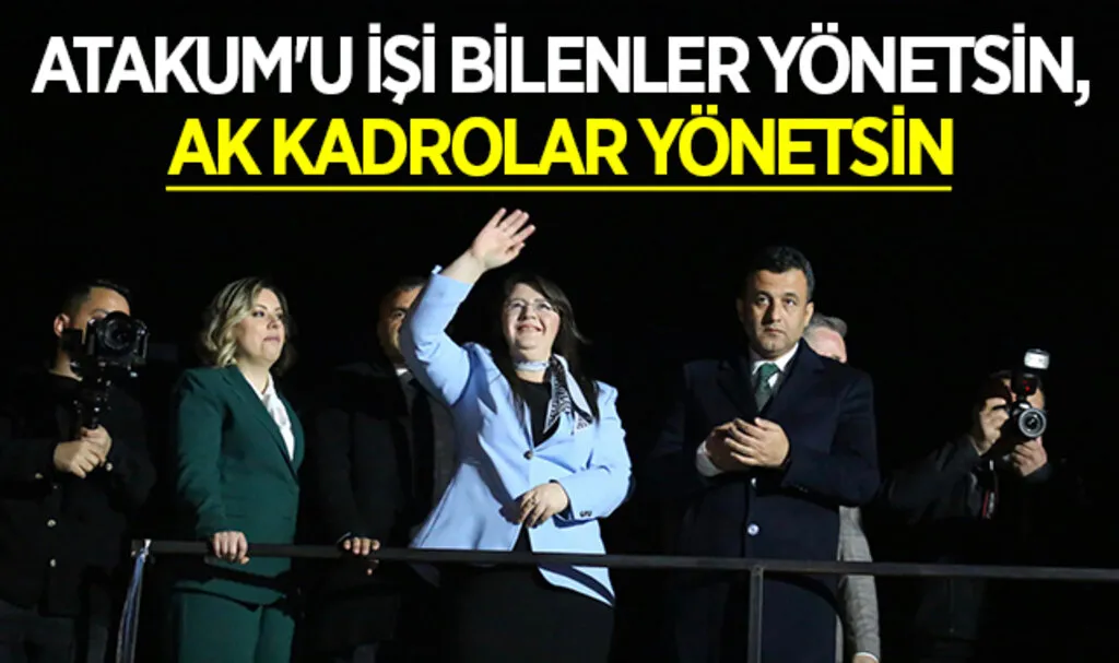 Özlem Maraş: Atakum'u İşi Bilenler Yönetsin, AK Kadrolar Yönetsin