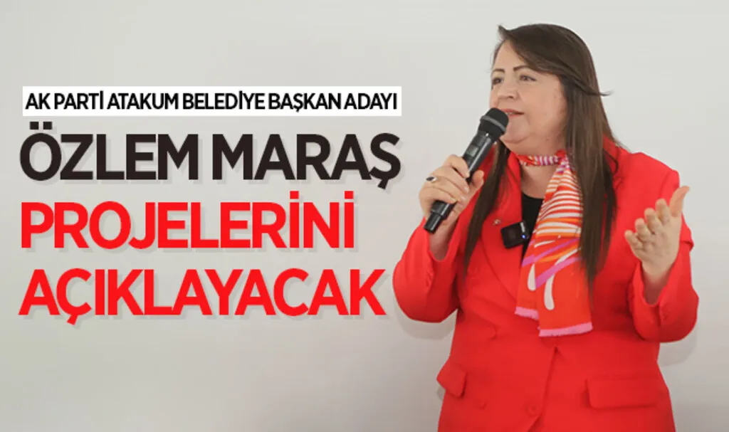 AK Parti Atakum Belediye Başkan adayı Özlem Maraş Projelerini Açıklıyor