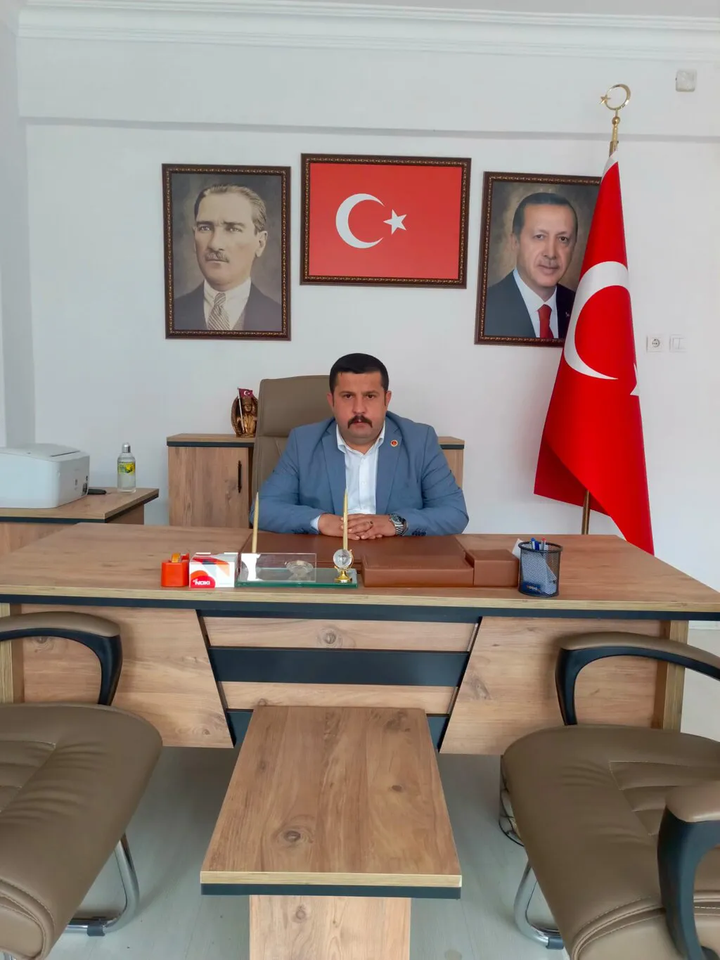 Tekkeköy Muhtarlar Derneği Başkanlığına Ufuk Macit Seçildi