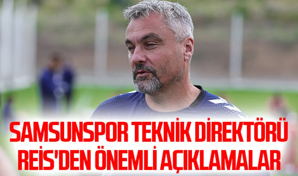 Samsunspor Teknik Direktörü Thomas Reis, Kayseri Kampı ve Yeni Sezon Hazırlıkları Hakkında Konuştu