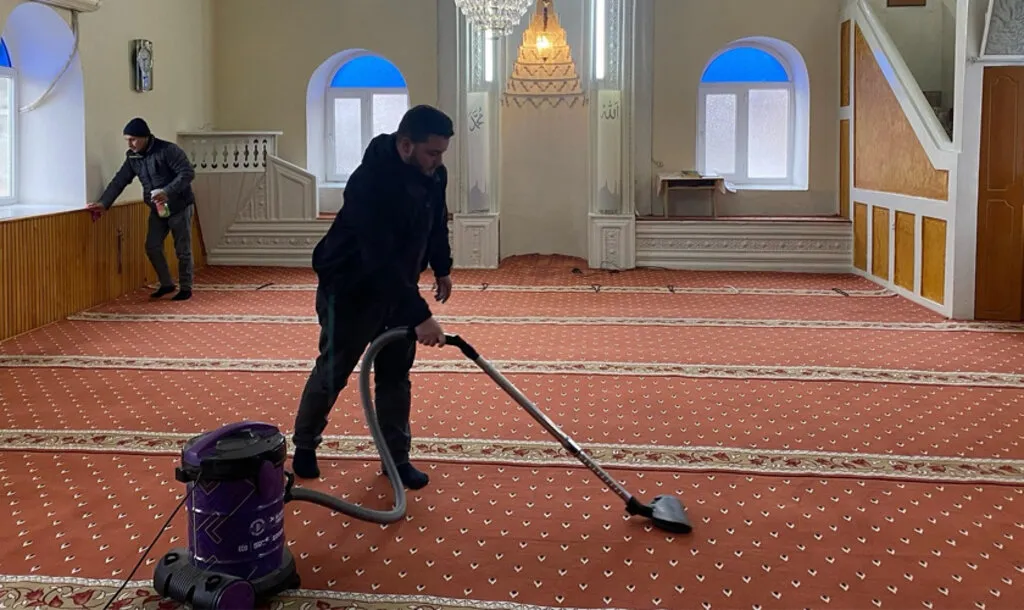 Vezirköprü'de Camiler Ramazan’a Hazır