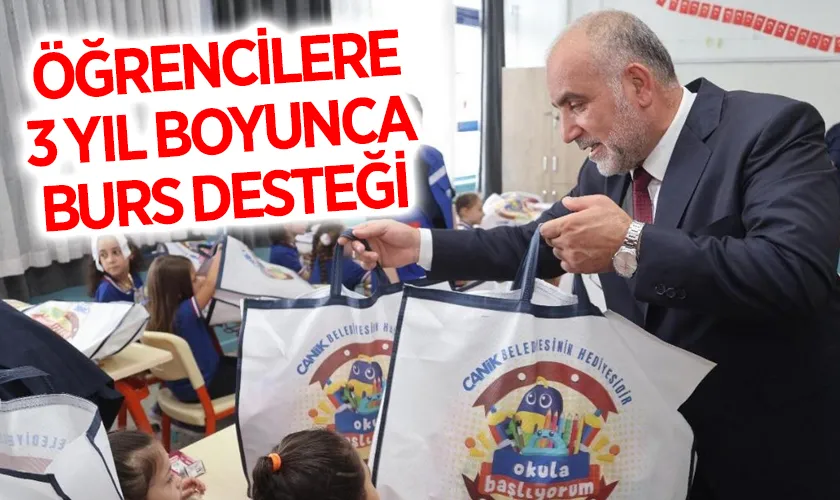 Canik Belediyesi’nden Öğrencilere 3 Yıl Boyunca Burs Desteği