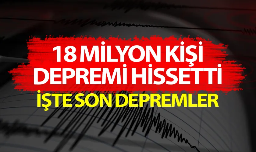 18 MİLYON KİŞİ DEPREMİ HİSSETTİ! Marmara Denizi'nde 5.0 Deprem