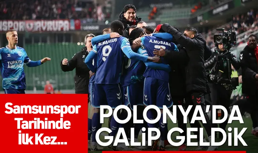 Samsunspor Tarihinde İlk Kez Katıldığı Konferans Ligi'ne Galibiyetle Başladı