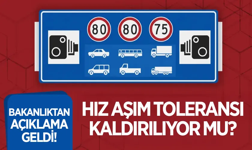 İçişleri Bakanlığı'ndan “Radar Toleransı Kaldırıldı” İddialarına Yalanlama