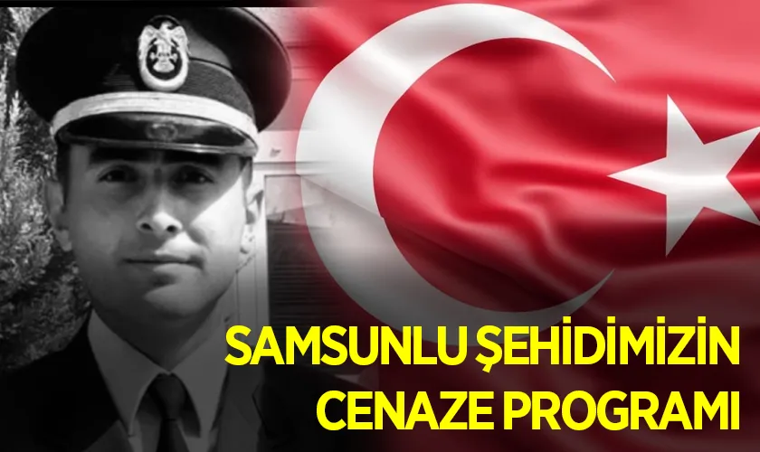 Samsunlu Şehit Üstçavuş Emre Altıok'un Cenaze Programı