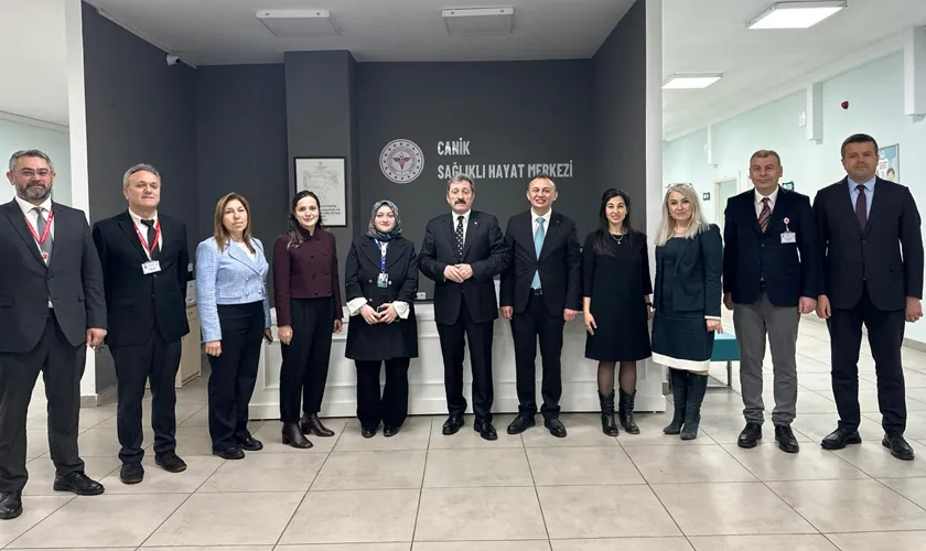 Samsun Valisi Orhan Tavlı’dan Canik Sağlıklı Hayat Merkezi’ne Ziyaret