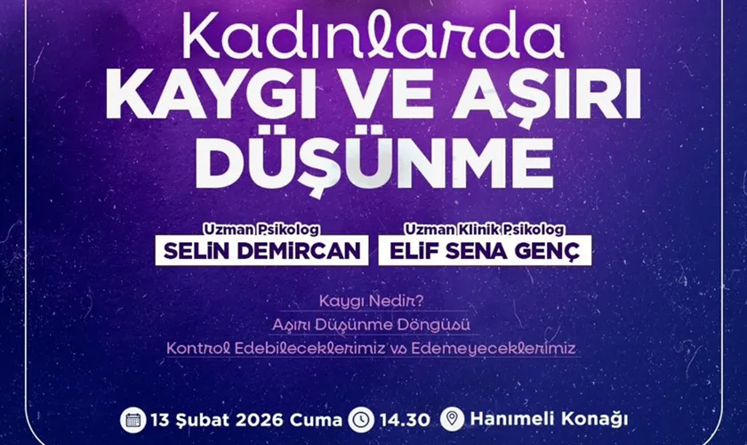 İlkadım Hanımeli Konağı’nda Kadınlara Özel Psikoloji Söyleşisi