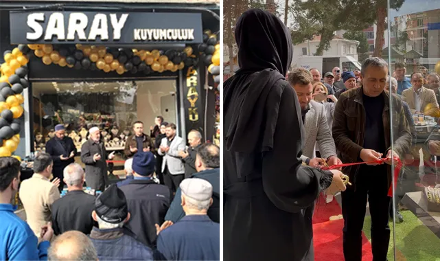 Asarcık’ta Saray Kuyumculuk’un İkinci Şubesi Açıldı
