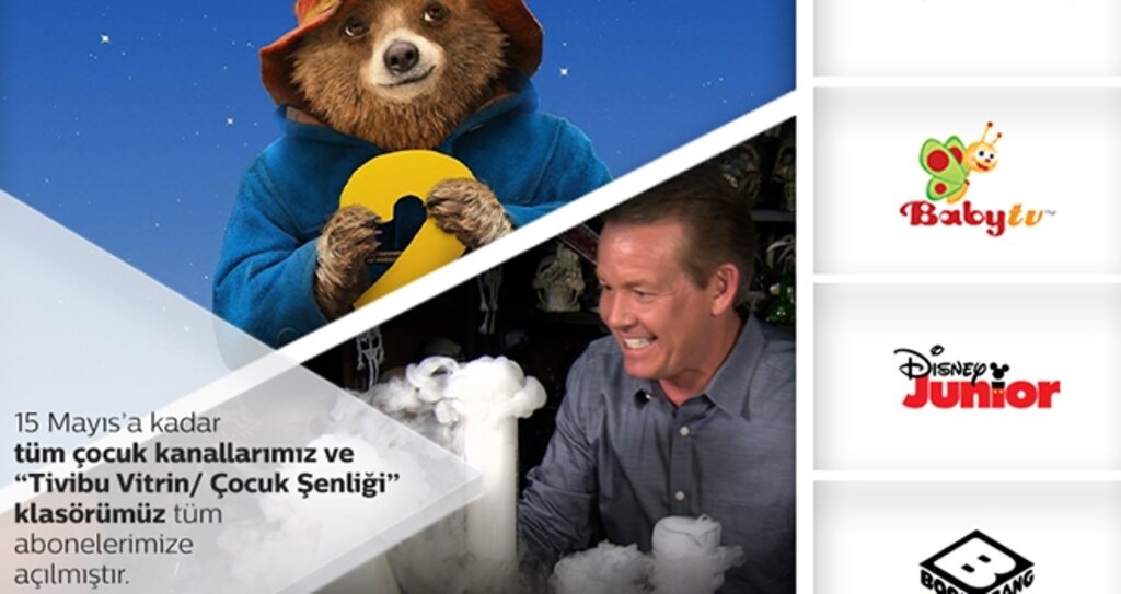 Çocuk Şenliği Tivibu’da ücretsiz