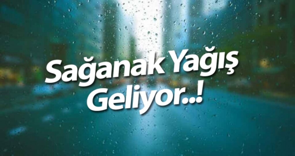 Samsun'da bugün hava sağanak yağışlı ve gök gürültülü..! haberi