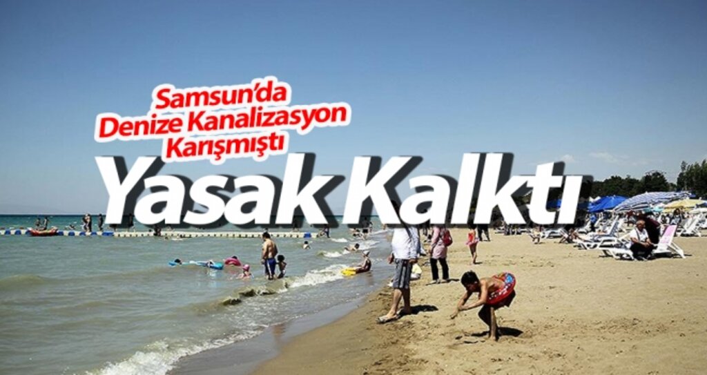 Atakum'da Kanalizasyon Suyu Karışan Plajlar Kullanıma Açıldı haberi