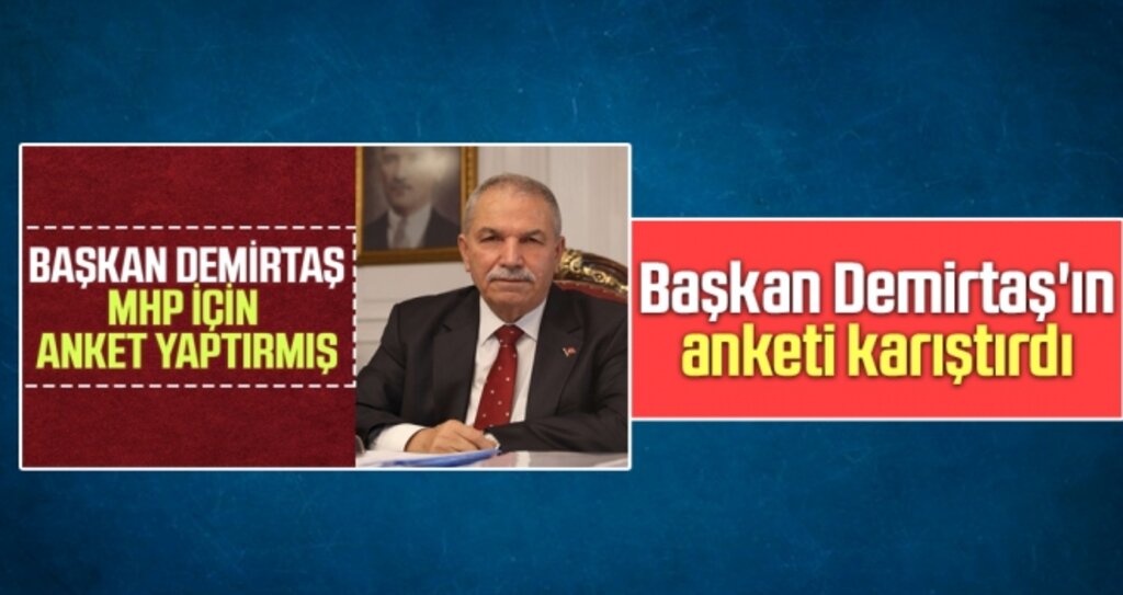 Başkan Demirtaş'ın Anketi Karıştırdı