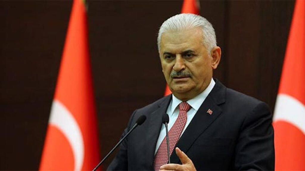 Başbakan Yıldırım'dan YPG'li Muhabire Tepki haberi