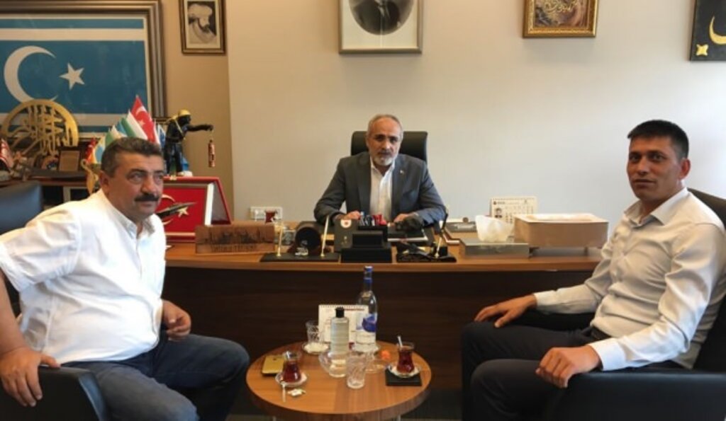 Ömer Halisdemir'in Kardeşi Başdanışman Topçu'yu Ziyaret Etti! haberi