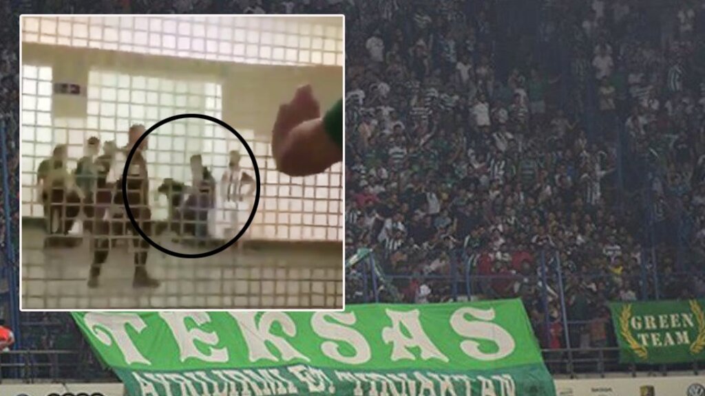 Taraftarı Darp Eden Polis Açığa Alındı!