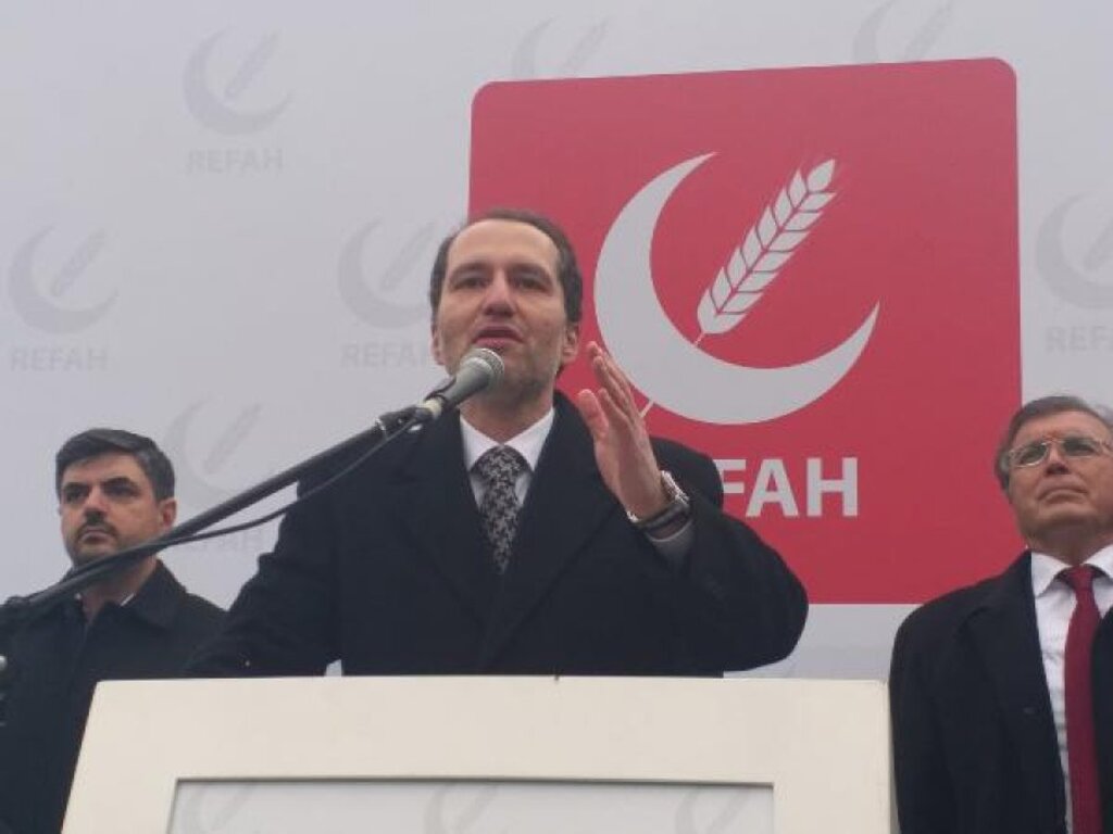 Yeniden Refah Partisi İlk Mitingini Yaptı! haberi