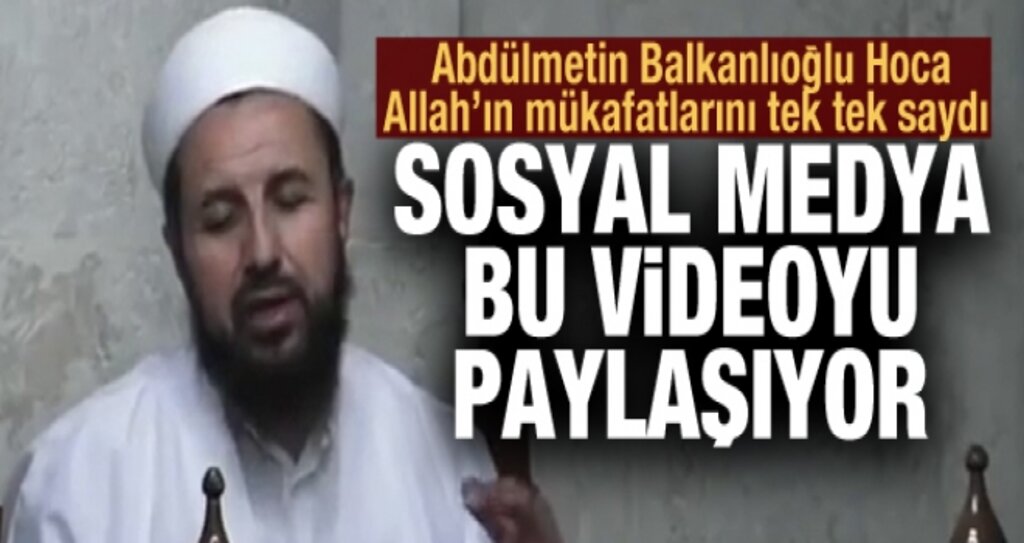 Balkanlıoğlu: Bu aydaki farklılığınız devrim kadar olması lazım