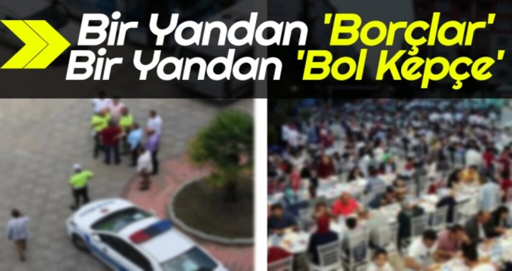 Bir Yandan 'Borçlar' Bir Yandan 'Bol Kepçe' haberi