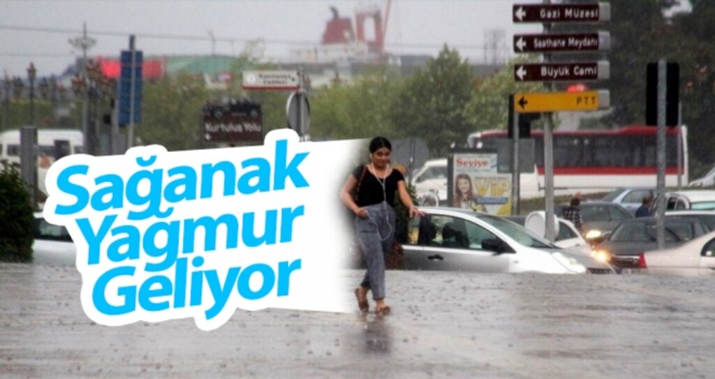 Samsun ve çevre illere sağanak yağış uyarısı..! haberi