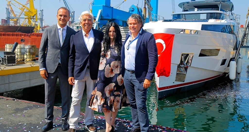 Sirena Marine'in Yeni Amiral Gemisi Suya İndirildi haberi