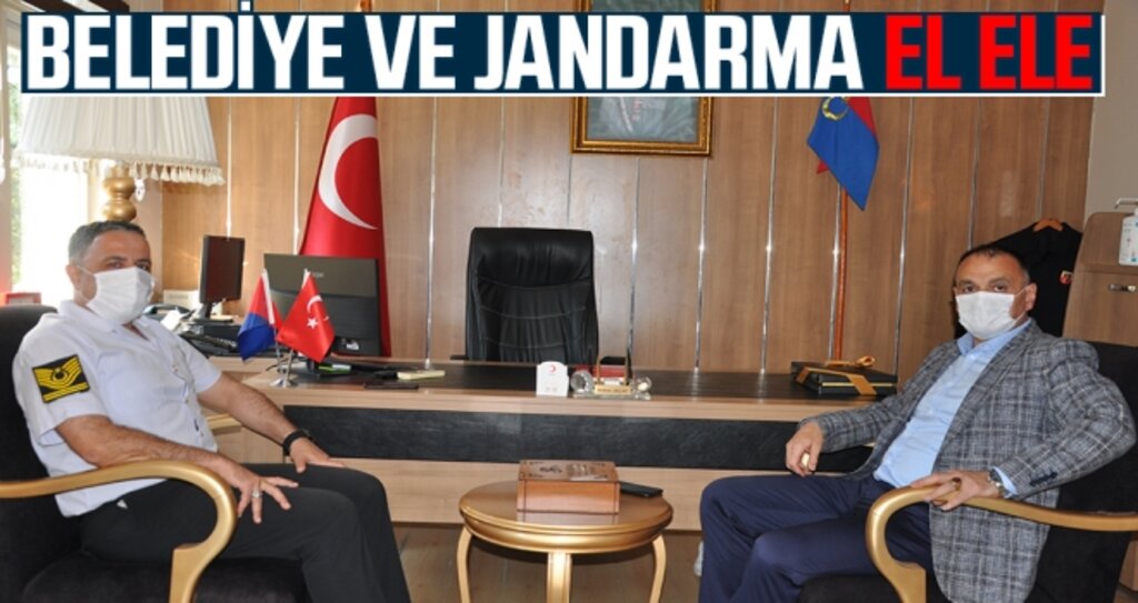 Belediye ve Jandarma El Ele