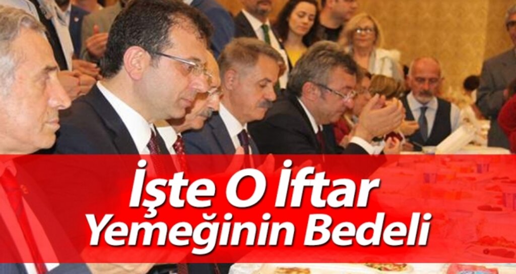 Atakum Belediyesinin Kılıçdaroğlu Ve İmamoğlu'na Verdiği İftar Yemeğini Bedeli Belli Oldu haberi