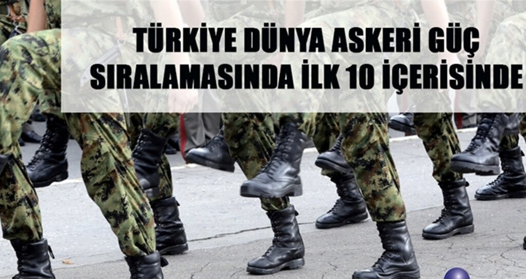 Türkiye Dünya Askeri Güç Sıralamasında İlk 10 İçerisinde haberi