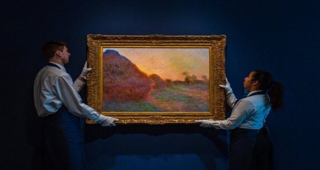 Claude Monet'in ünlü eseri 110,7 milyon dolara satıldı haberi