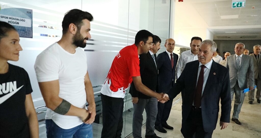 İlkadım Belediyesi'nde Bayramlaşma haberi