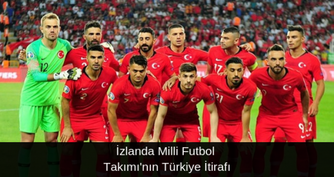 İzlanda Milli Futbol Takımı'nın Türkiye İtirafı