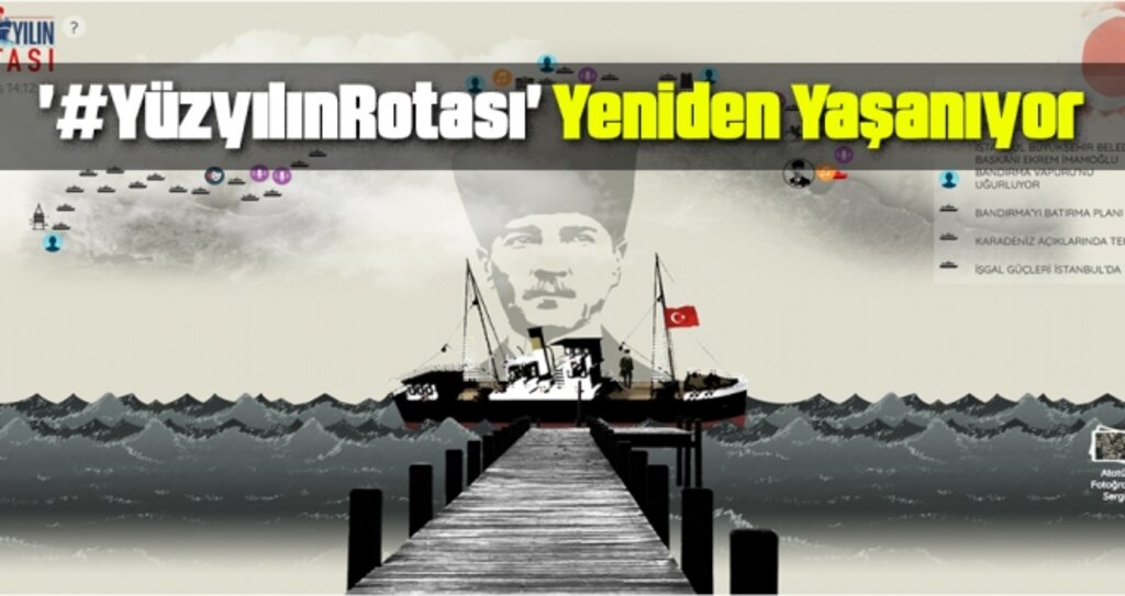 '#YüzyılınRotası' Yeniden Yaşanıyor