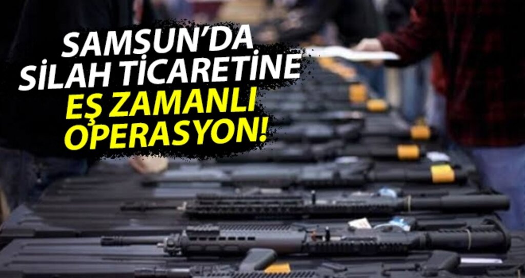 Samsun Emniyetinden Eş Zamanlı Operasyonlar: 16 Gözaltı..!