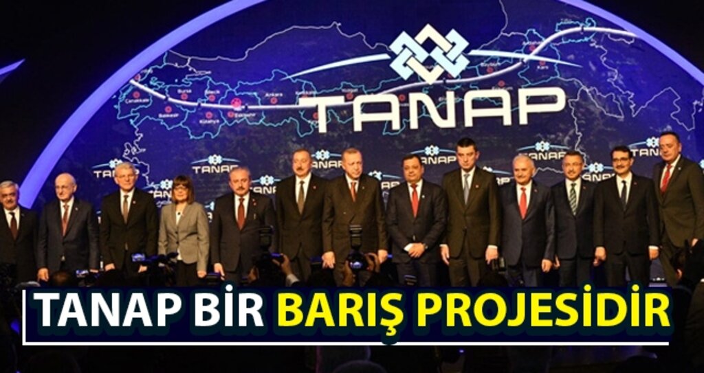 Cumhurbaşkanı Erdoğan: TANAP Bir Barış Projesidir