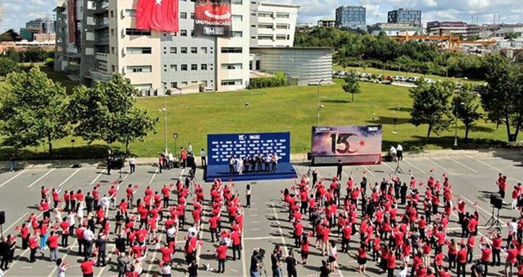 TİM 15 Temmuz Şehitlerini Andı