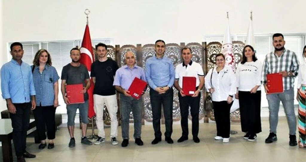 Çiftçilere örnek eğitim