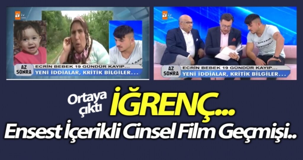 Özkan Kurnaz'ın Ensest İçerikli Cinsel Film Geçmişi