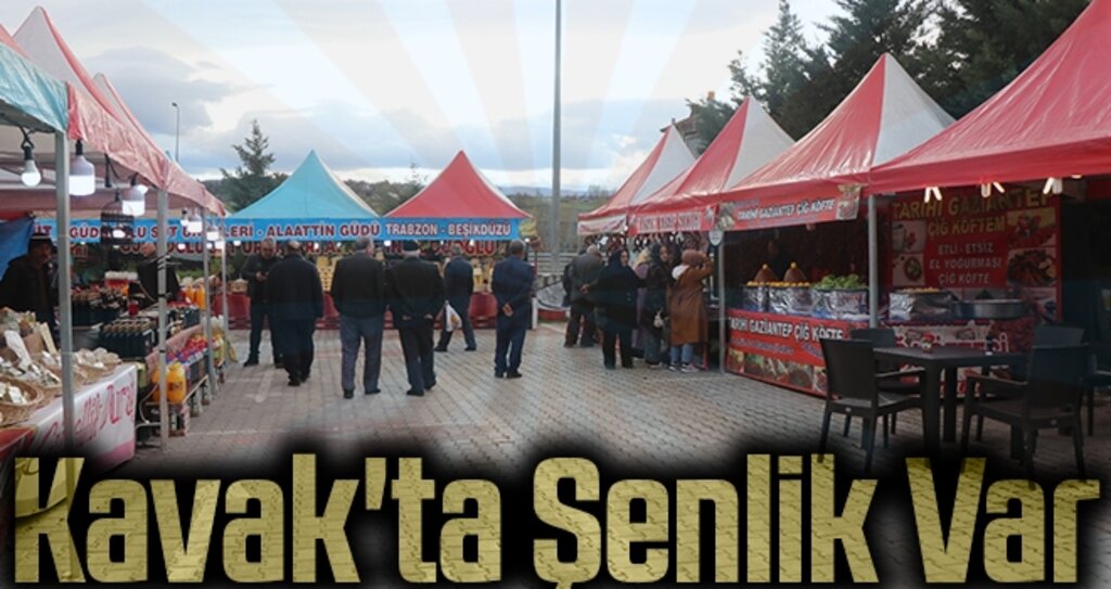 Kavak'ta Şenlik Var
