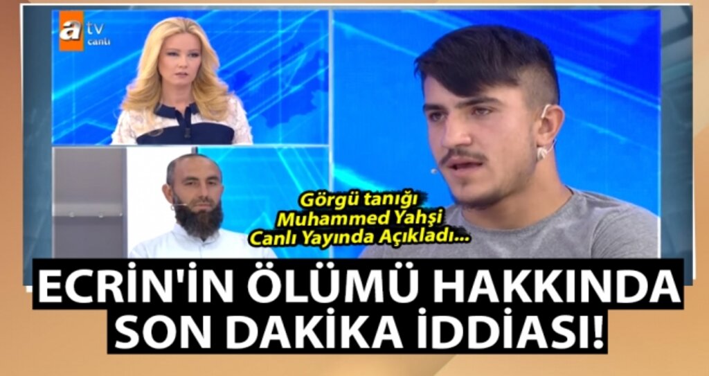 Muhammed Yahşi: "Ecrin, Özkan Kurnaz'ın traktöründen düşmüş olabilir" haberi