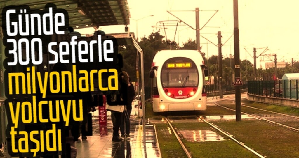 Günde 300 seferle milyonlarca yolcuyu taşıdı